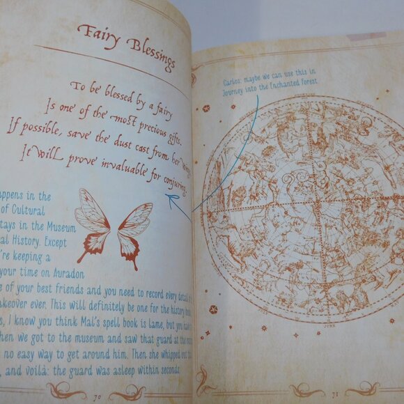 Disney Descendants Mal's Spell Book 1 & 2 More Wicked Magic hardcover - Picture 3 of 8